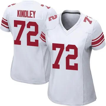 Nike Solomon Kindley Women's Game New York Giants White Jersey