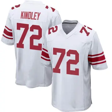 Nike Solomon Kindley Youth Game New York Giants White Jersey