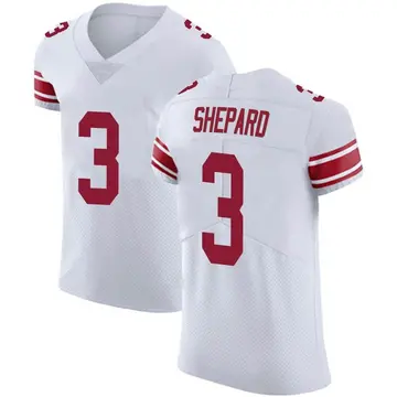 Nike Sterling Shepard Men's Elite New York Giants White Vapor Untouchable Jersey