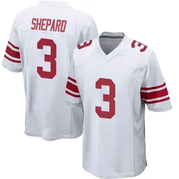 Nike Sterling Shepard Men's Game New York Giants White Jersey