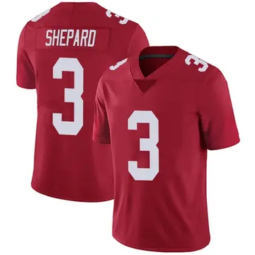 Nike Sterling Shepard Men's Limited New York Giants Red Alternate Vapor Untouchable Jersey