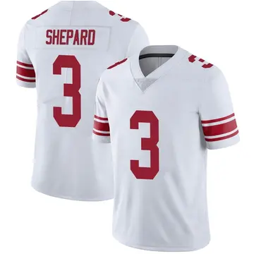 Nike Sterling Shepard Men's Limited New York Giants White Vapor Untouchable Jersey