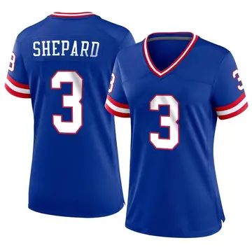 Nike Sterling Shepard Women's Game New York Giants Royal Classic Jersey