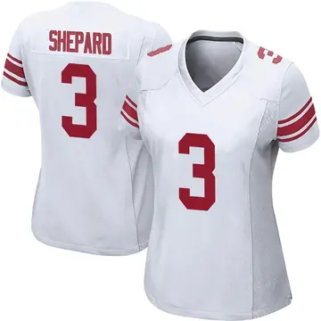 Nike Sterling Shepard Women's Game New York Giants White Jersey