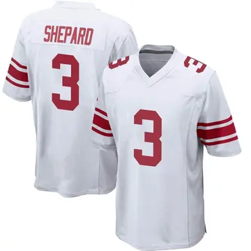 Nike Sterling Shepard Youth Game New York Giants White Jersey