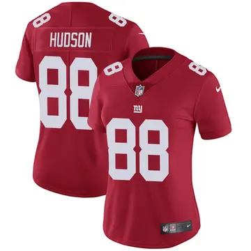 Nike Tanner Hudson Women's Limited New York Giants Red Alternate Vapor Untouchable Jersey
