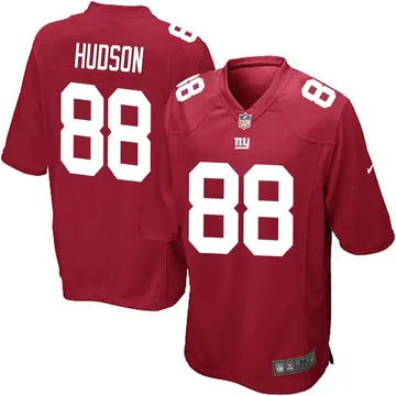 Nike Tanner Hudson Youth Game New York Giants Red Alternate Jersey