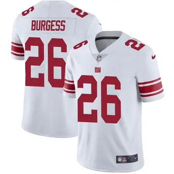 Nike Terrell Burgess Youth Limited New York Giants White Vapor Untouchable Jersey