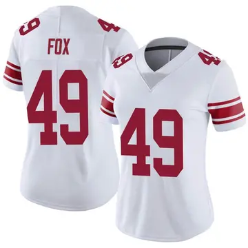 Nike Tomon Fox Women's Limited New York Giants White Vapor Untouchable Jersey