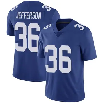 Nike Tony Jefferson Men's Limited New York Giants Royal Team Color Vapor Untouchable Jersey