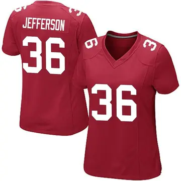 Nike Tony Jefferson Women's Game New York Giants Red Alternate Jersey