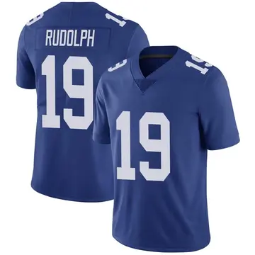 Nike Travis Rudolph Men's Limited New York Giants Royal Team Color Vapor Untouchable Jersey