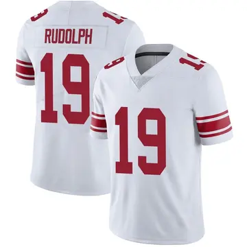 Nike Travis Rudolph Men's Limited New York Giants White Vapor Untouchable Jersey