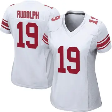 Nike Travis Rudolph Women's Game New York Giants White Jersey