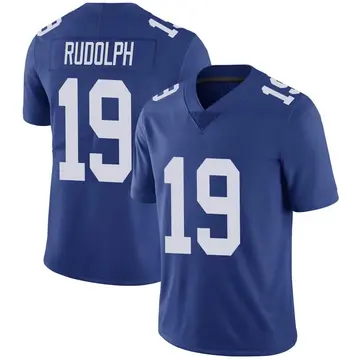 Nike Travis Rudolph Youth Limited New York Giants Royal Team Color Vapor Untouchable Jersey