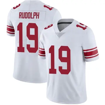 Nike Travis Rudolph Youth Limited New York Giants White Vapor Untouchable Jersey