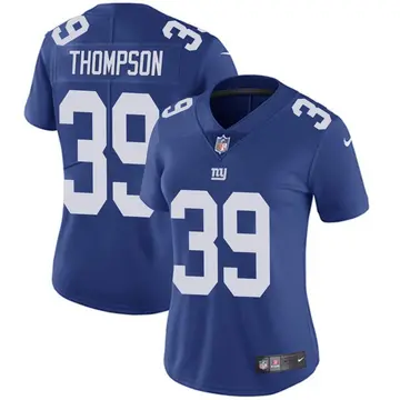 Nike Trenton Thompson Women's Limited New York Giants Royal Team Color Vapor Untouchable Jersey