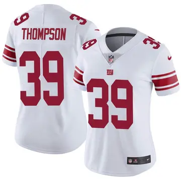 Nike Trenton Thompson Women's Limited New York Giants White Vapor Untouchable Jersey