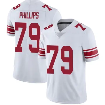 Nike Tyre Phillips Youth Limited New York Giants White Vapor Untouchable Jersey