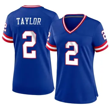Nike Tyrod Taylor Women's Game New York Giants Royal Classic Jersey