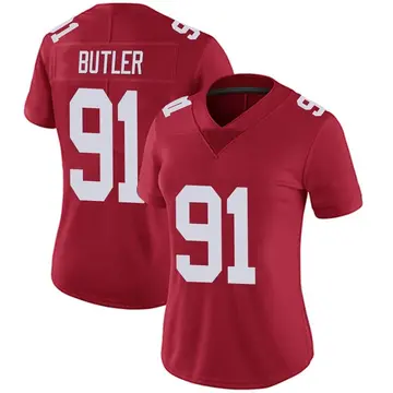 Nike Vernon Butler Women's Limited New York Giants Red Alternate Vapor Untouchable Jersey