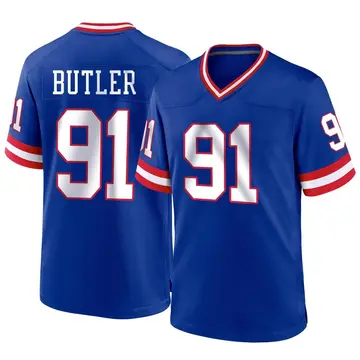 Nike Vernon Butler Youth Game New York Giants Royal Classic Jersey