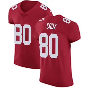 Nike Victor Cruz Men's Elite New York Giants Red Alternate Vapor Untouchable Jersey