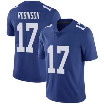 Nike Wan'Dale Robinson Men's Limited New York Giants Royal Team Color Vapor Untouchable Jersey