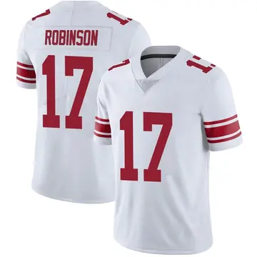 Nike Wan'Dale Robinson Youth Limited New York Giants White Vapor Untouchable Jersey