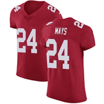 Nike Willie Mays Men's Elite New York Giants Red Alternate Vapor Untouchable Jersey