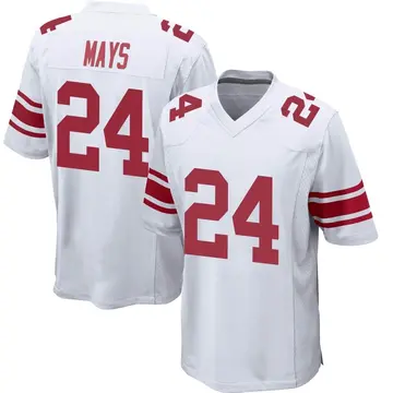 Nike Willie Mays Men's Game New York Giants White Jersey