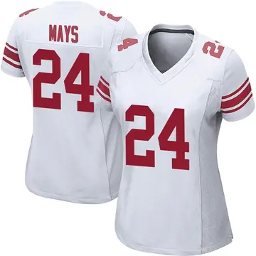 Nike Willie Mays Women's Game New York Giants White Jersey