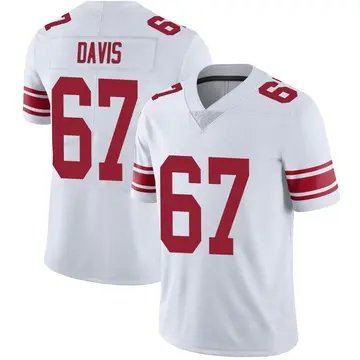 Nike Wyatt Davis Men's Limited New York Giants White Vapor Untouchable Jersey