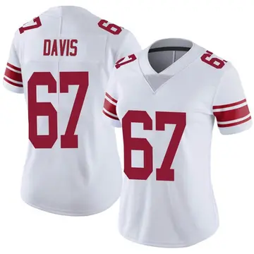 Nike Wyatt Davis Women's Limited New York Giants White Vapor Untouchable Jersey
