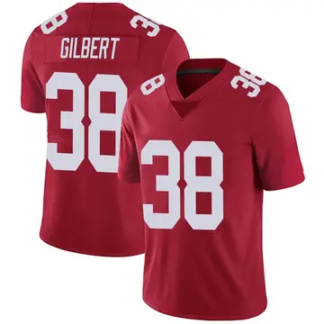 Nike Zyon Gilbert Youth Limited New York Giants Red Alternate Vapor Untouchable Jersey