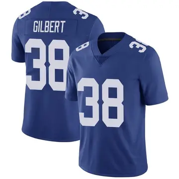 Nike Zyon Gilbert Youth Limited New York Giants Royal Team Color Vapor Untouchable Jersey
